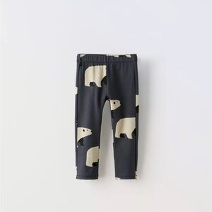 Zara kids boys girls Bear leggings pants size 3-4